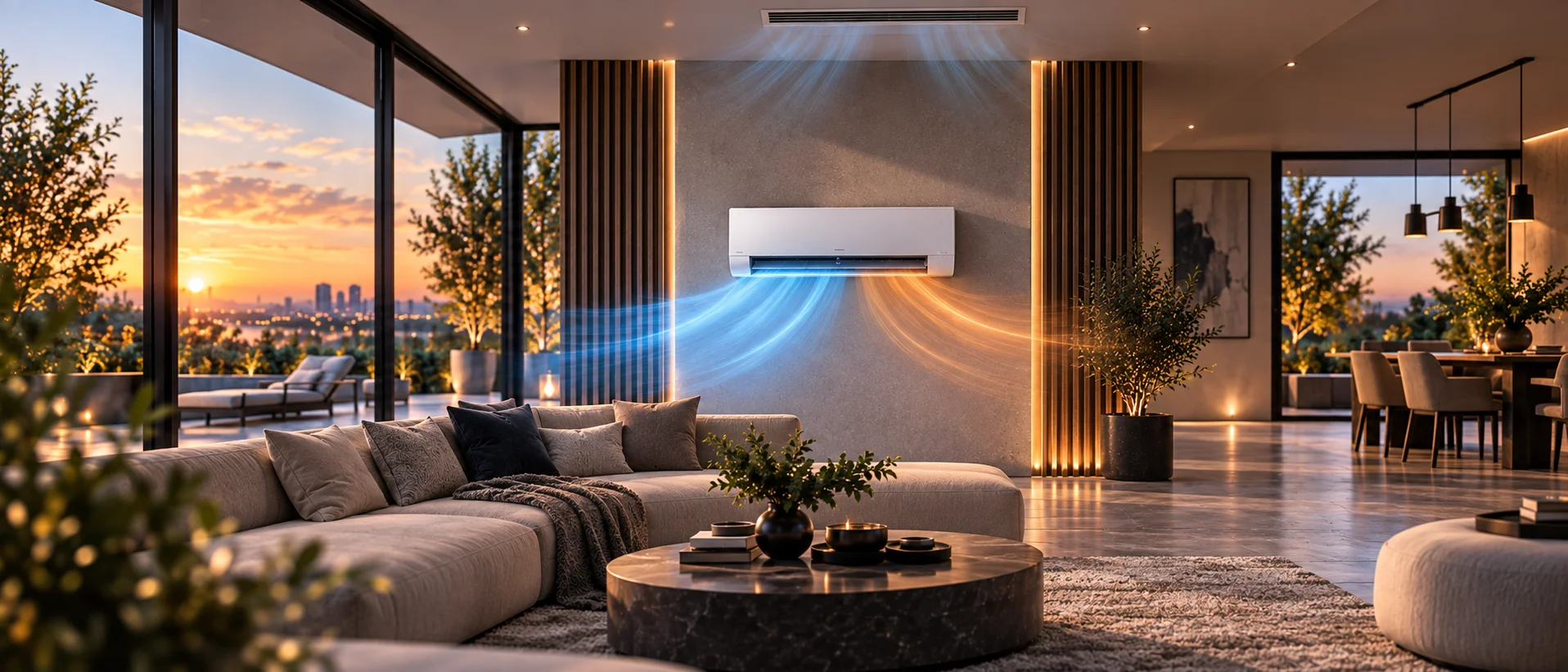 Ductless air conditioner installed by Groupe Nova Climat