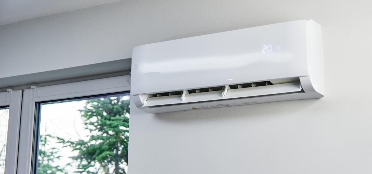 High-performance modern heat pump installed in Laval