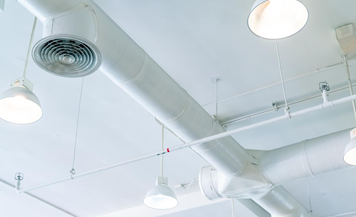 Installation de conduits de ventilation par Groupe Nova Climat